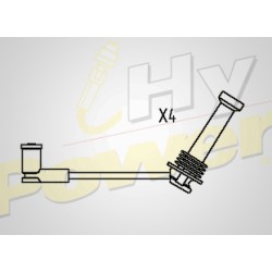 CABLES DE BUJIA FORD CONTOUR, MYSTIQUE 2.0L 99-00 ESCAPE 2.0L 01-05 FOCUS 2.0L ZETEC, SVT 00-05