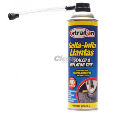 SELLA-INFLA LLANTAS NO FLAMABLE 475ML