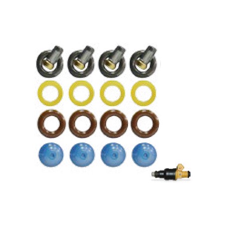 KIT BLISTER PARA 4 INYECTORES MPFI FORD, HYUNDAI Y OTROS