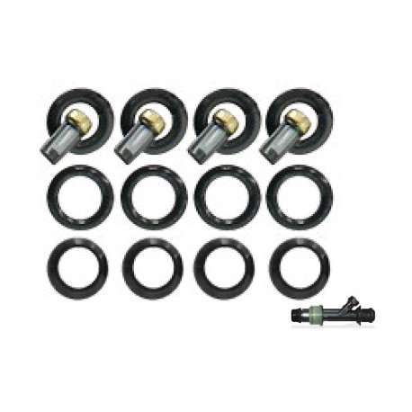 KIT BLISTER PARA 4 INYECTORES MPFI GM TIPO DELPHI C/CAPUCHON