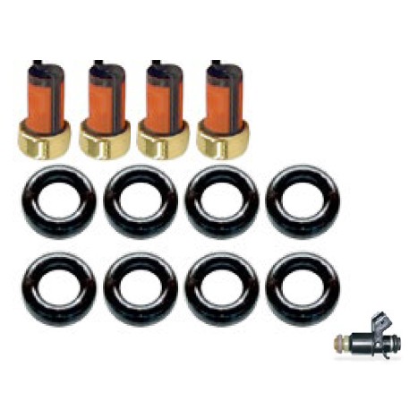 KIT BLISTER PARA 4 INYECTORES MPFI HONDA NVA GEN FILTROCORTO