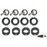 KIT BLISTER PARA 4 INYECTORES MPFI TOYOTA CORROLLA, CAMRY