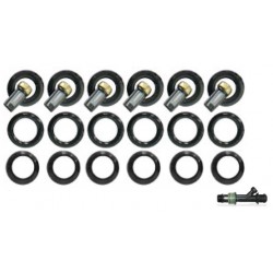 KIT BLISTER PARA 6 INYECTORES MPFI GM TIPO DELPHI C/CAPUCHON