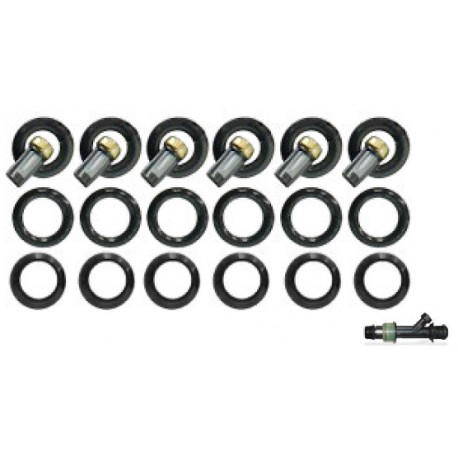 KIT BLISTER PARA 6 INYECTORES MPFI GM TIPO DELPHI C/CAPUCHON