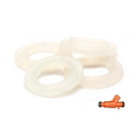 RONDANA DE PLASTICO PARA INYECTOR TIPO BOSCH RV6 MULTIPORT