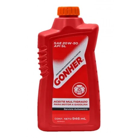 ACEITE LUBRICANTE PARA MOTOR  SAE 20W-50