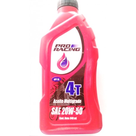 ACEITE LUBRICANTE MULTIGRADO  SAE 20W-50 4T