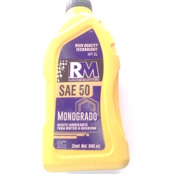 ACEITE LUBRICANTE PARA MOTOR A GASOLINA SAE 50 MONOGRADO